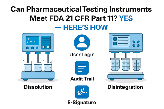 Can Pharmaceutical Testing Instruments Support Audit Trails? Here’s How