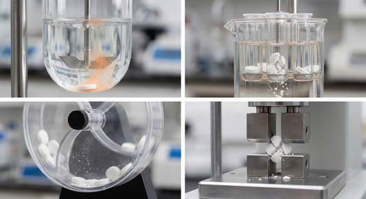 Complete Pharma QC Lab Setup Guide: Dissolution, Disintegration, Friability & Hardness Testers