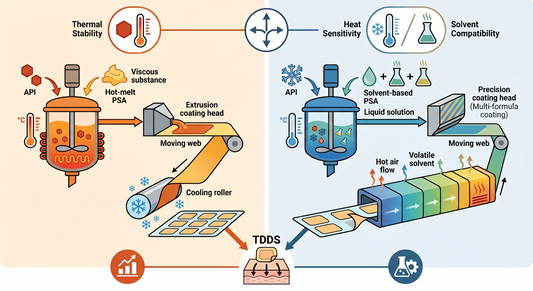 TDDS Manufacturing: Solvent-Based Coating vs. Hot-Melt Adhesive — Which Route Fits Your Project?